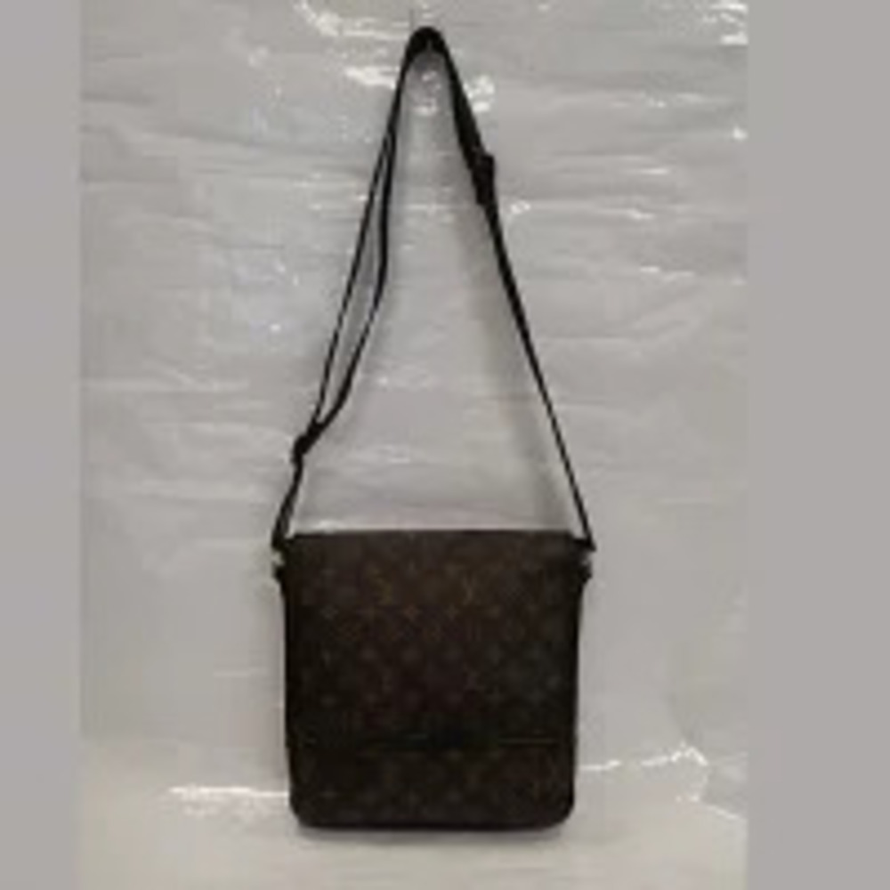Louis Vuitton Bag Shoulder Brown Monogram Macassar Brown Bass